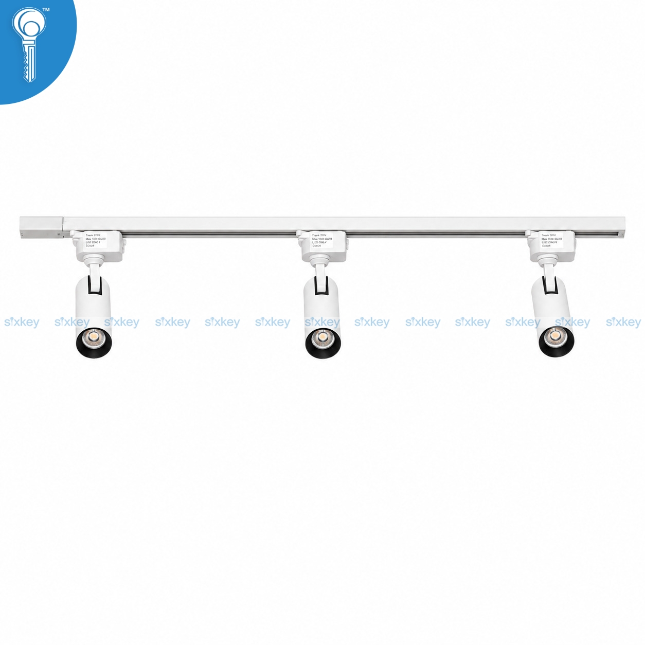 Track-Spot-Light-10W-White-Body Track Spot Light 10W White Body - Image 1