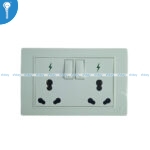 Double Power Socket 16A Rathi 3 Pustey