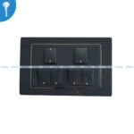 6 Gang 3X5 Switch Rathi 3 Pustey Dark Grey