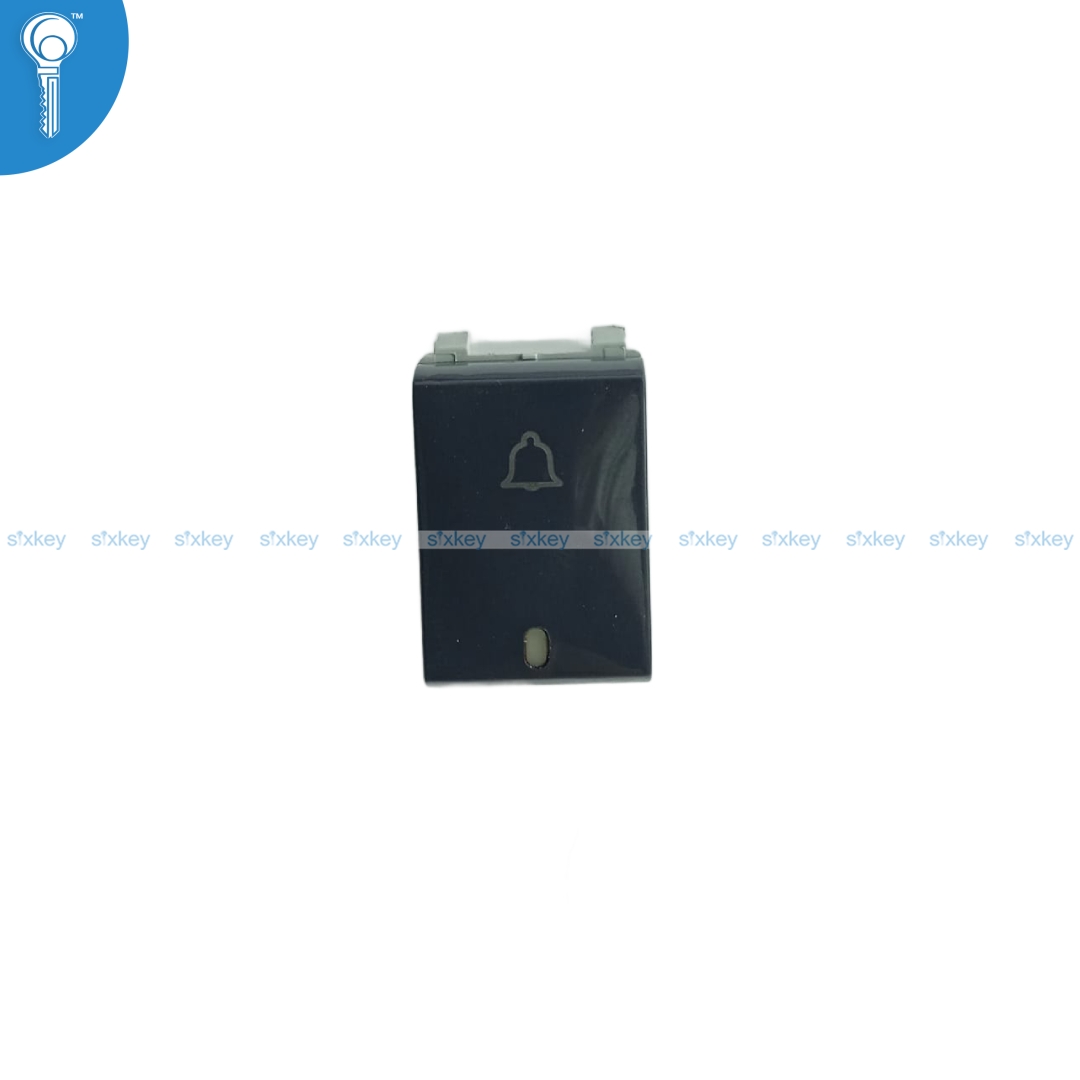 bellswitchrathigrey Bell Knob Rathi 3 Pustey Dark Grey - Image 1